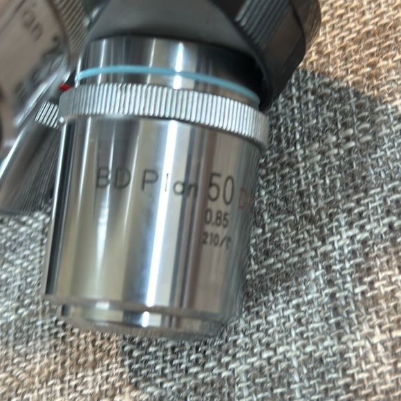 Nikon Optiphot Nosepiece with 4 BF objectives - Picture 8 of 12